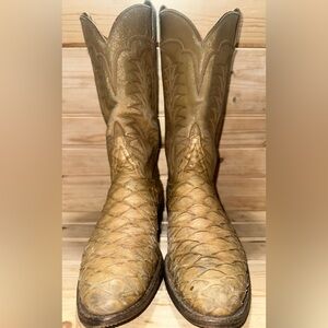 SOLD!!!!! Vintage Cowboy Boots Rare Size 12D